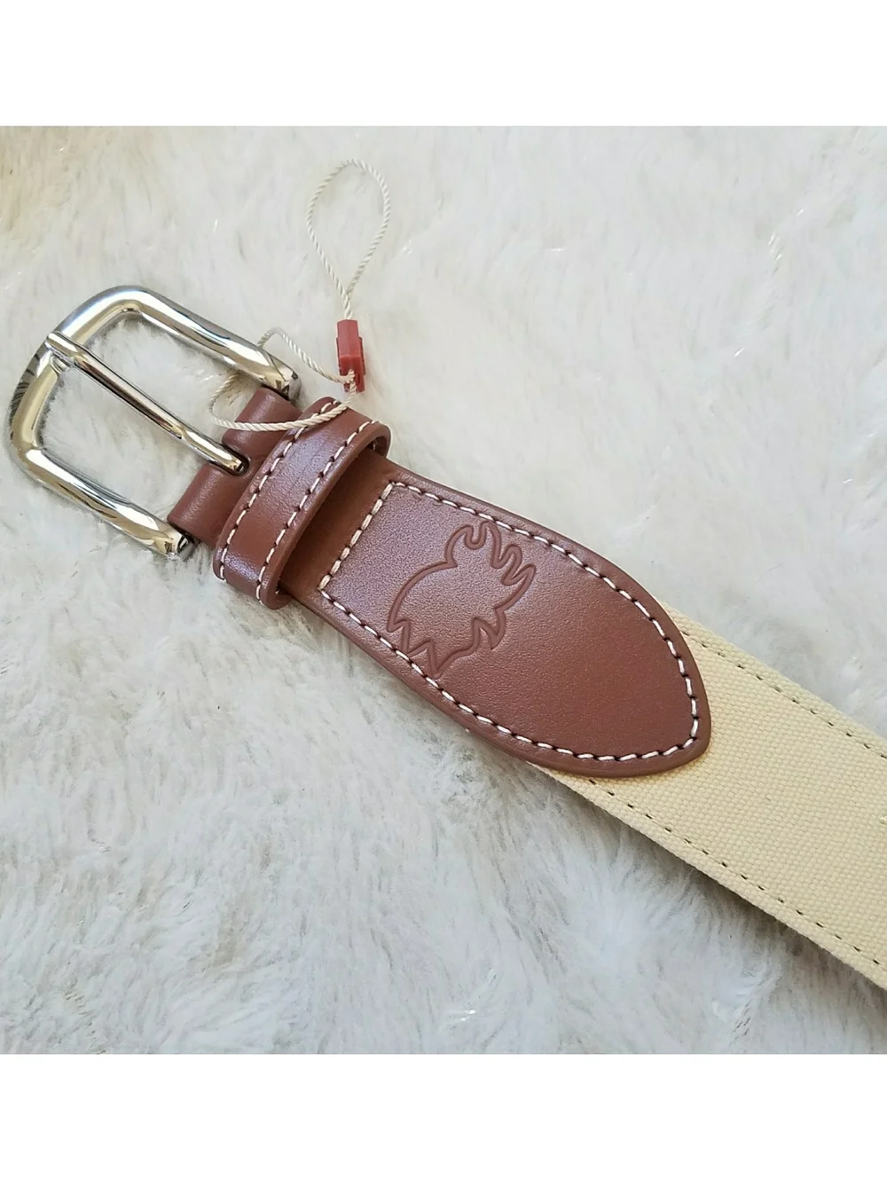 Roostas The Mallard Men's Embroidered Belt